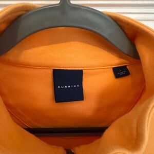 Dunning Men's Golden Zip Up Sweater